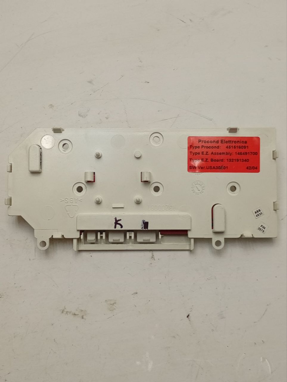 EWT1221 кт12 Электронный модуль с индикацией для стиральной машины Electrolux 146491700 б/у