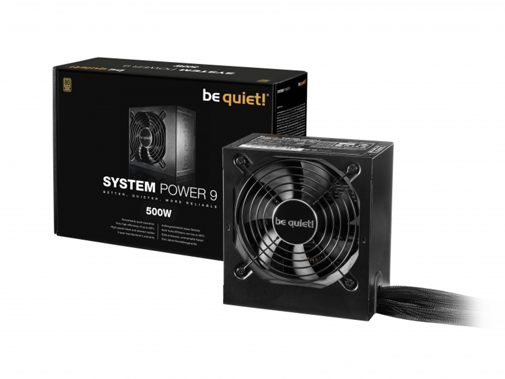 Блок питания be quiet! 500W ( System Power 9 500W ) BN246