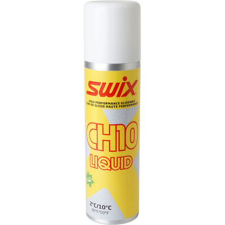Жидкий парафин SWIX CH10XLiq, (+10+2 С), Yellow, 125 ml