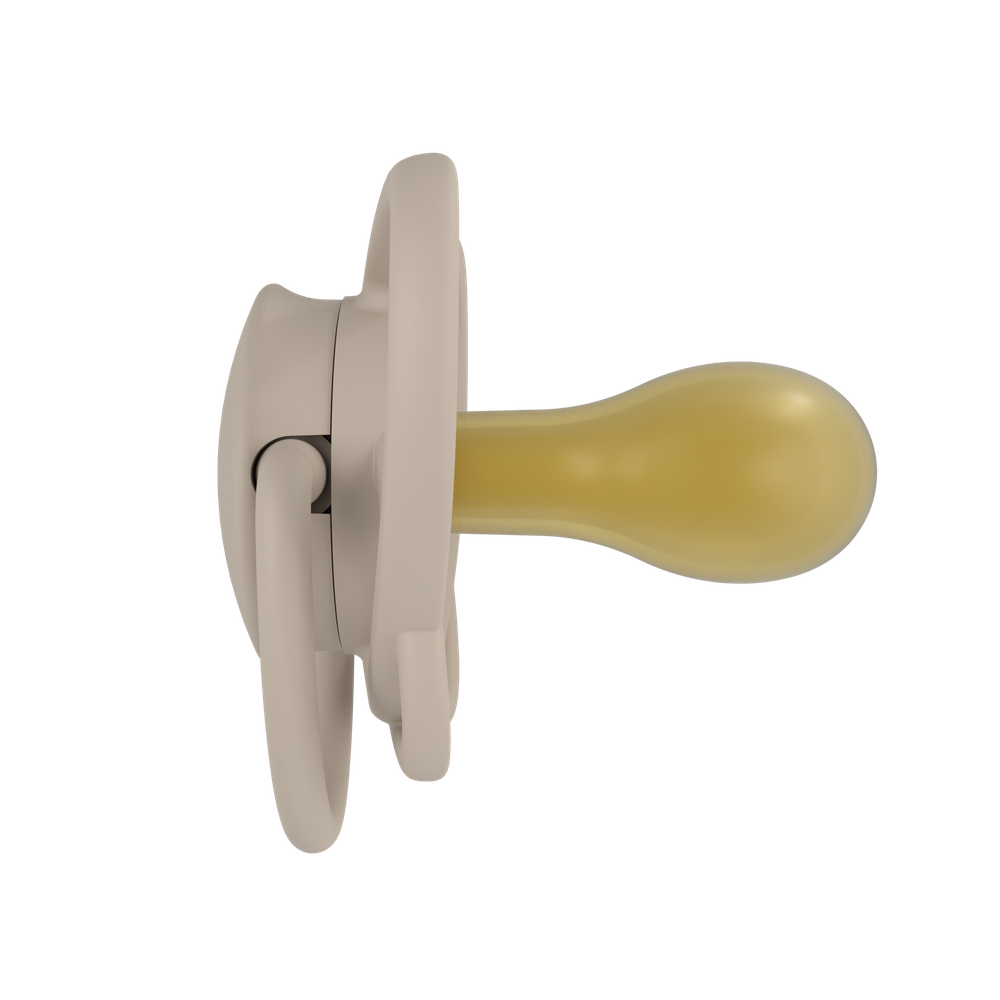 NIP Соска пустышка, латекс, размер 2 "Butterfly" Дино (5-18 мес) 1 шт