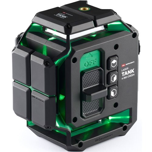 Лазерный уровень ADA LaserTANK 4-360 GREEN Ultimate Edition   А00632