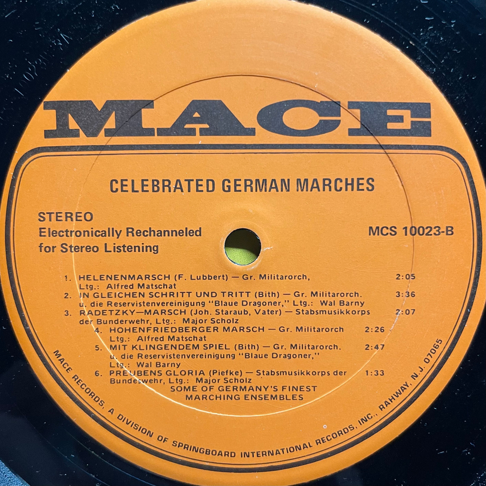 Celebrated German Marches (США)