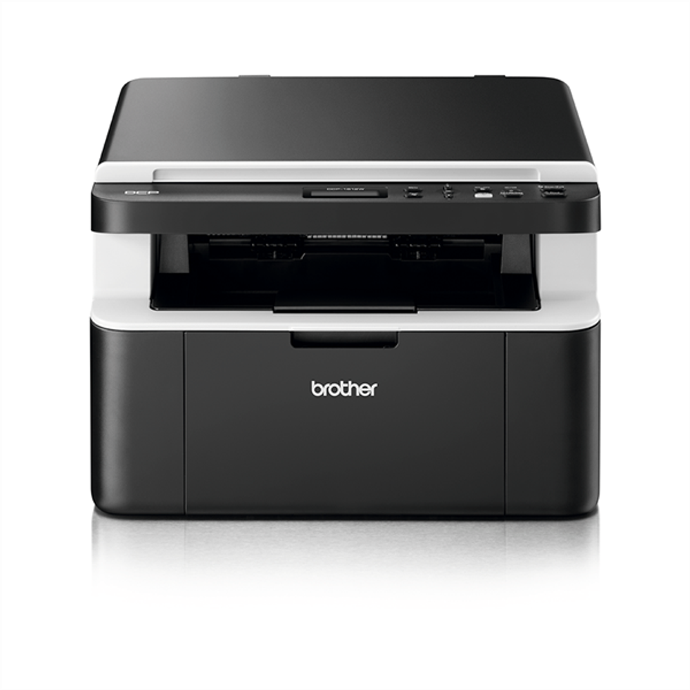 МФУ лазерное Brother DCP-1612WR, P/C/S, A4, 20 cтр/мин, 32 Мб, GDI, WiFi, USB, лоток 150 л, старт. картридж 1000 стр.
