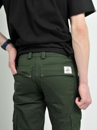 Брюки COOL PENGUIN Chino Cargo с карм Green