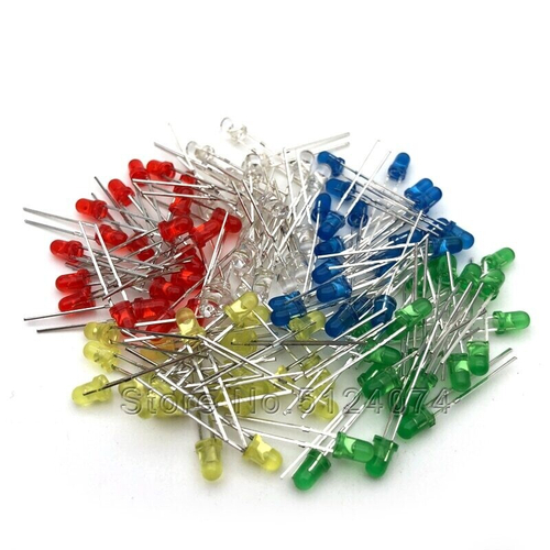 Светодиоды цветные 3мм(10шт)