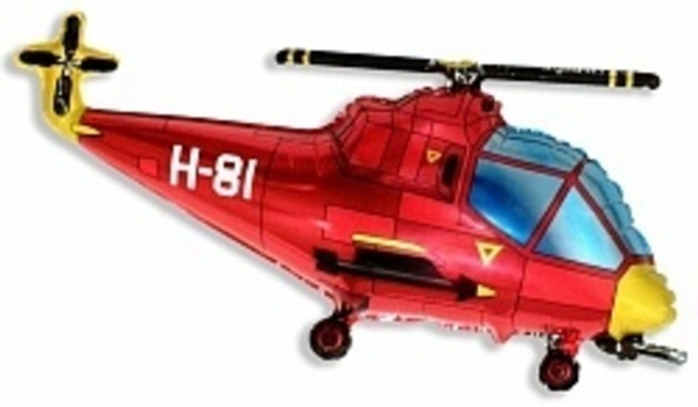 Фигура, Вертолет (в ассортименте), 32"/81 см