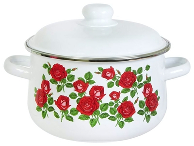 Кастрюля 4л коническая, цвет в ассортименте