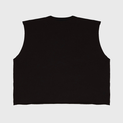 Майка Yeezy x Gap Unreleased Crop Muscle Tee Black