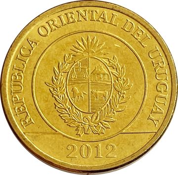 1 песо 2012 Уругвай