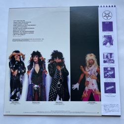 Винтажная виниловая пластинка LP Motley Crue Theatre Of Pain (Япония 1985) (Оби Copy)