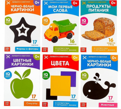 Карточки Домана для раннего развития, 6 книг