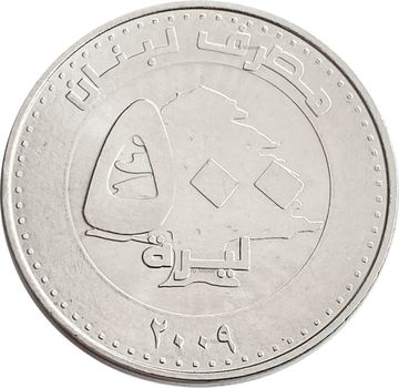 500 ливров 2009 Ливан