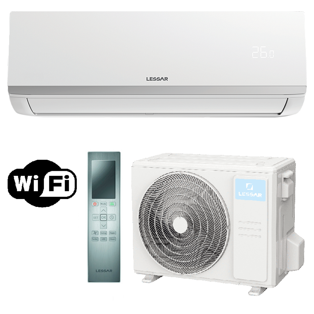 Сплит-система инвертор Lessar FlexCool 2025 Full DC Inverter + Wi-Fi модуль