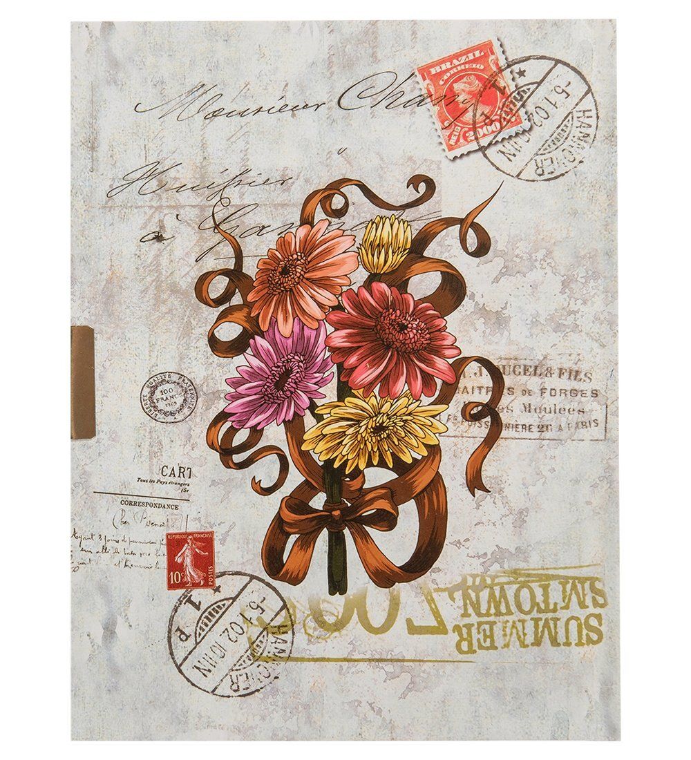 NB-22/1 Блокнот с ручкой «Цветочное очарование»