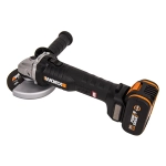 WORX WX812 аккумуляторная угловая шлифмашина (1 x 2 Ач, ЗУ)
