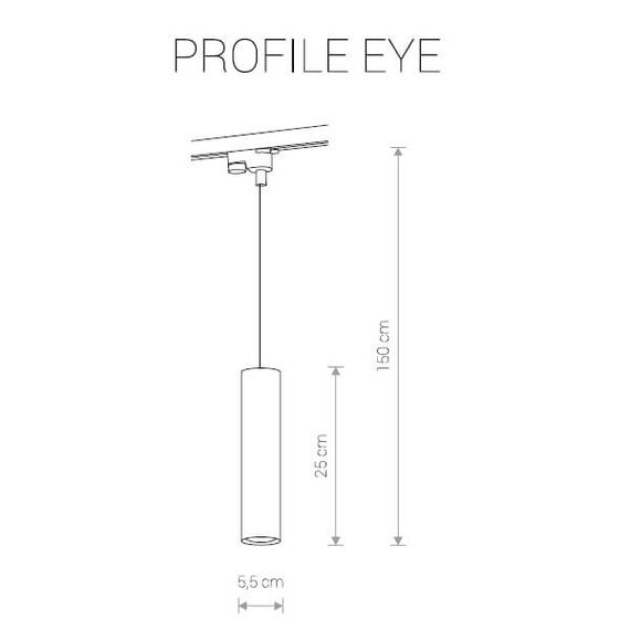 Трековый светильник Nowodvorski Profile Eye 9337