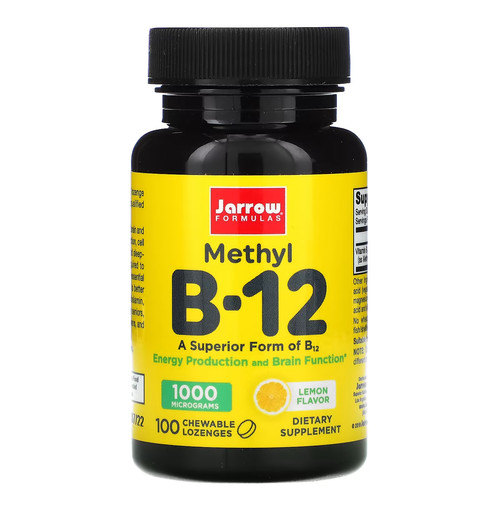 Jarrow formulas methyl B-12 100tab lemon.