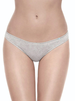 Изящные трусики-бразилиана с заниженной талией (Размер: 5 размер) (Цвет: белый)