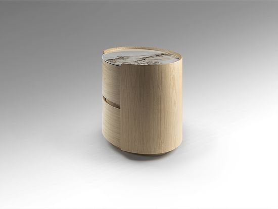 Enoc Прикроватная тумбочка светлый дуб