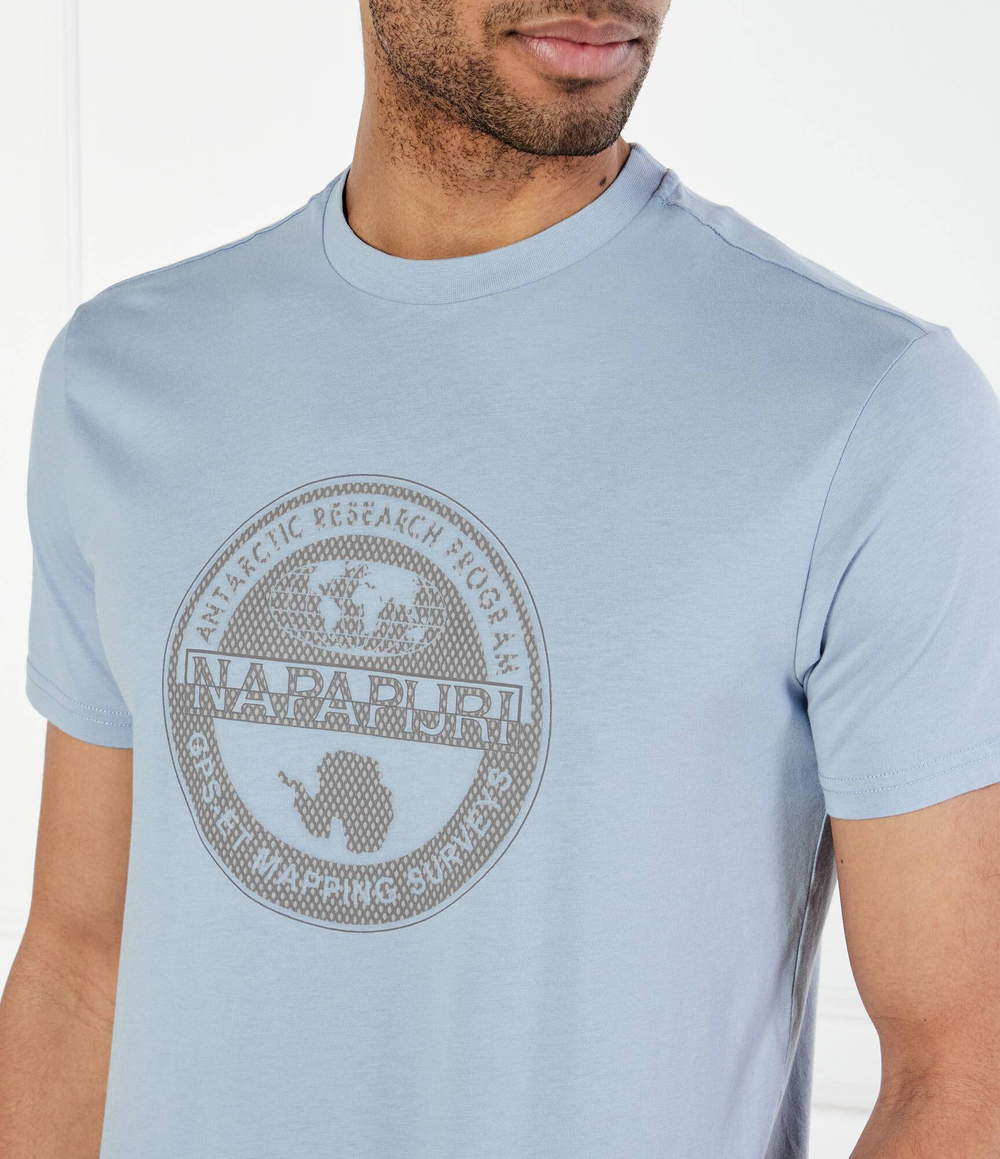 Футболка S-BOLLO Napapijri - голубой(NP0A4I3C)