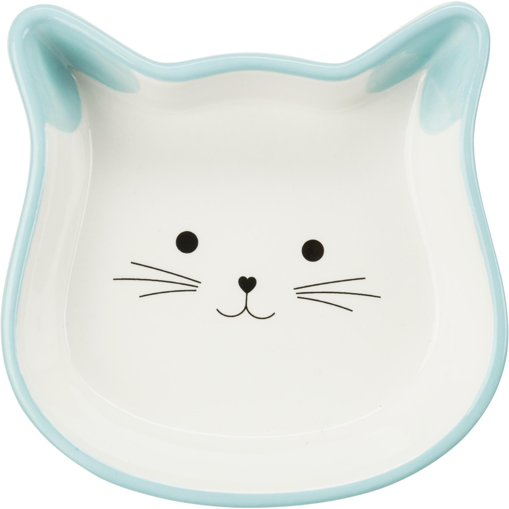 Миска для собак и кошек Trixie Cat Face, размер 12см.