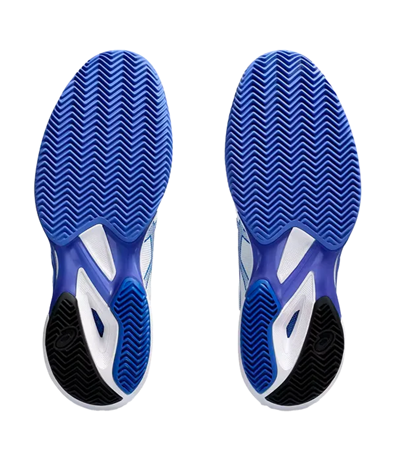 Asics Solution Speed FF 3 Clay Белый- Синий 2024 Кроссовки 2024