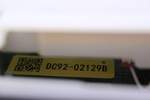 Модуль индикации DC94-09804A стиральной машины Samsung WW10N64PRBX/LP (в сборе с пластиком)