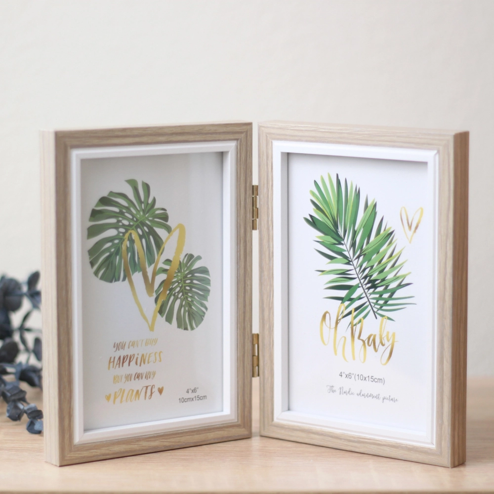 Фоторамка на 2 фото 10*15см «Stella» цвет бежевый