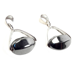 Кулон "Эсса диамант" гематит