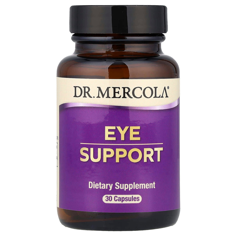 Dr. Mercola, поддержка глаз, 30 капсул
