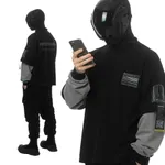 Лонгслив Heartz Prisoner Layered Kimono черный