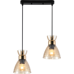 Светильник подвесной (подвес) Rivoli Iris 9186-302 2хЕ27 60 Вт модерн | Лайт