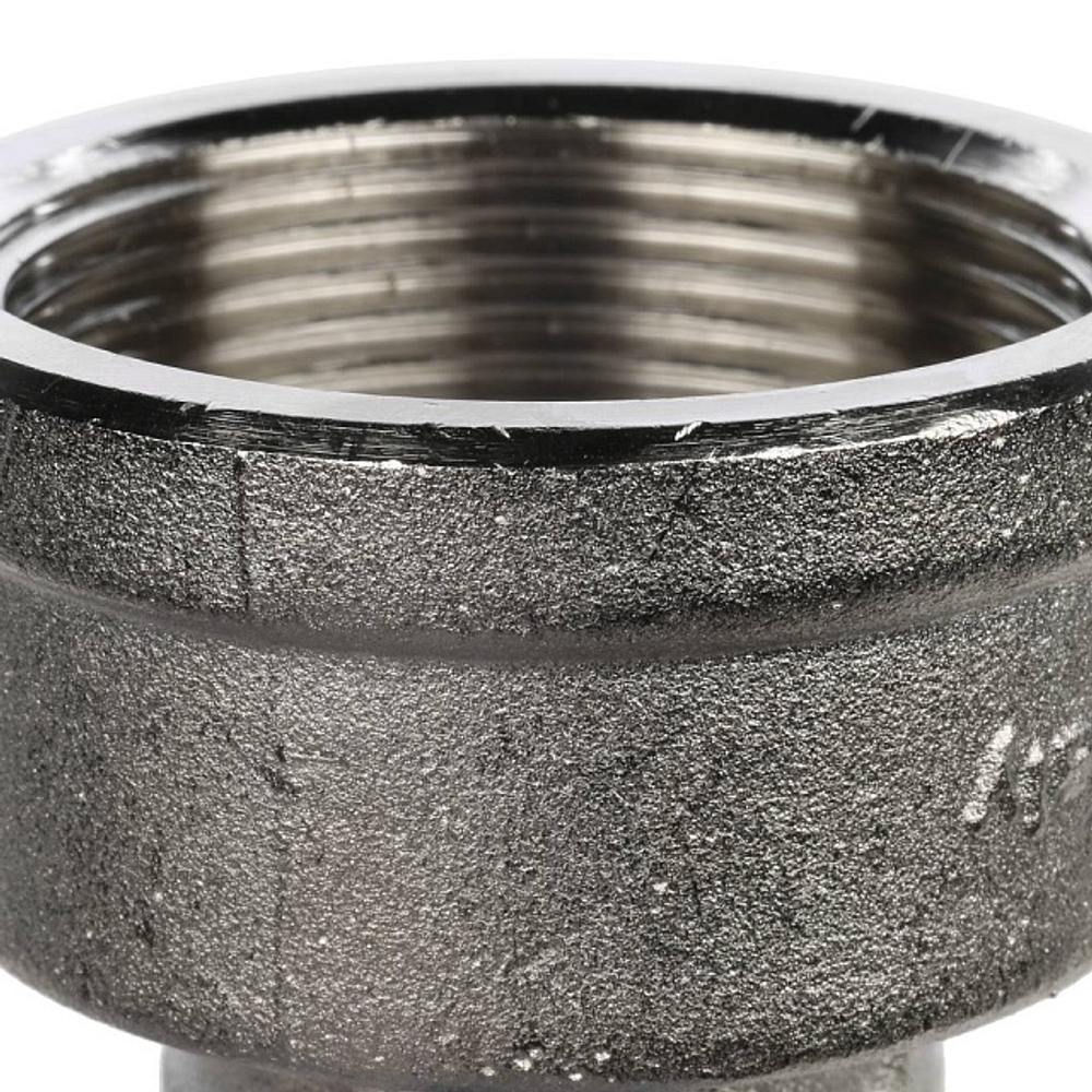 Муфта редукционная STOUT SFT 0006 - 1"1/2 x 1/2" (для стальных труб, латунь никелированная)