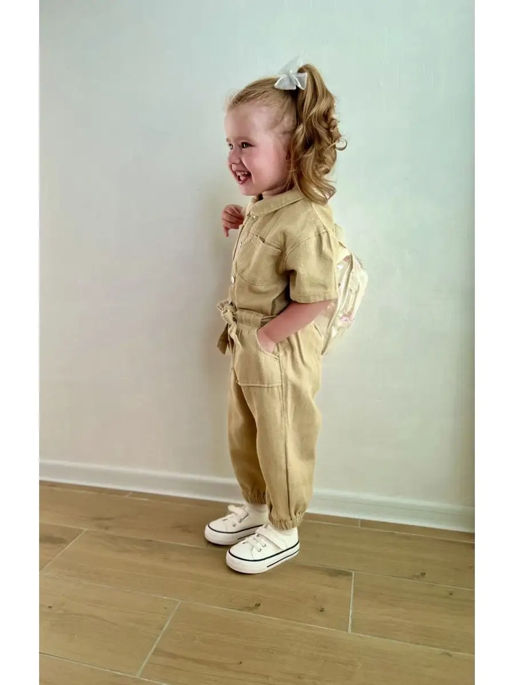 Комбинезон джинсовый