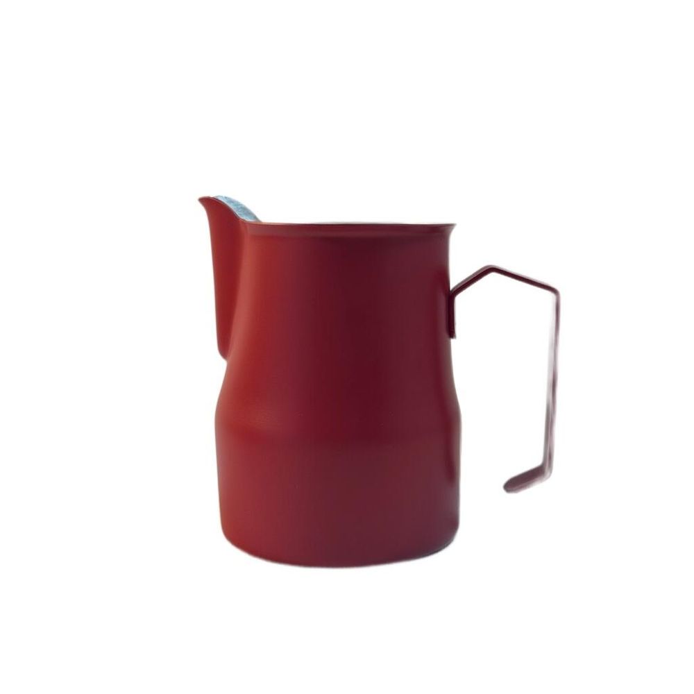 Питчер молочник 500 мл Latte Pro Color Итальянский d 8,5 см h11,7 см красный цвет нерж. Barbossa