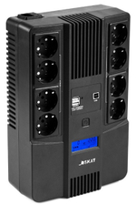 Источник бесперебойного питания  Бастион SKAT-UPS 800-AID-IN-1x9-8