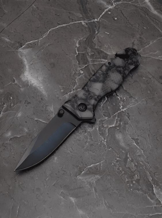 Складной нож тактический BOKER Серый