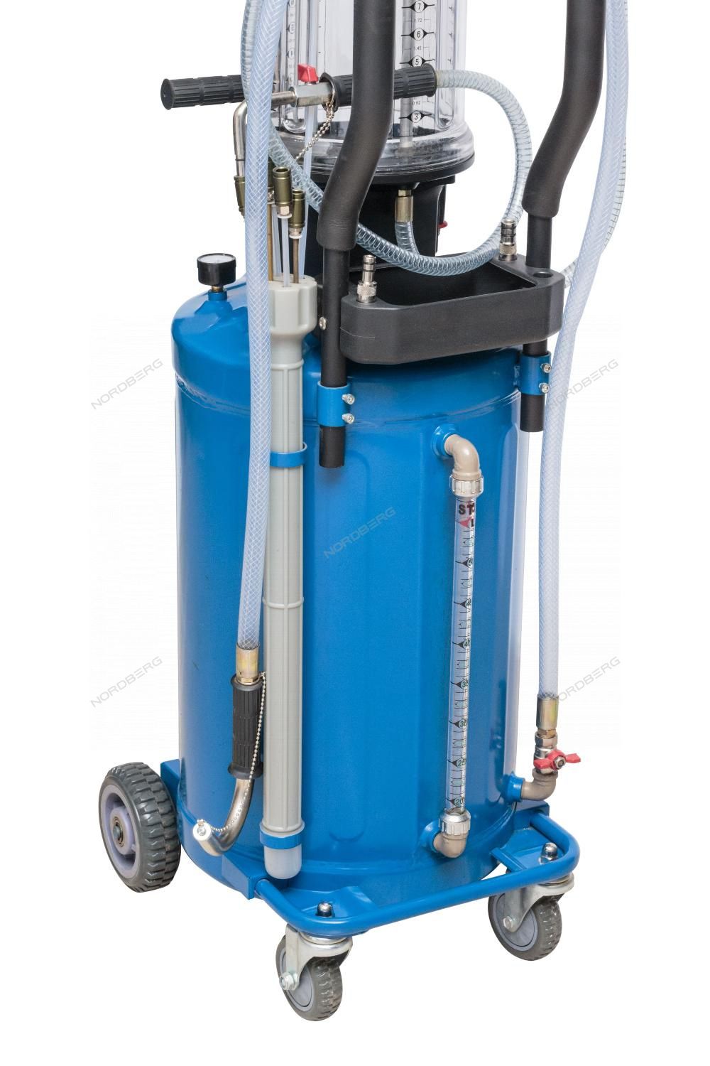NORDBERG (2380B) Установка для сбора масла пневматическая, 80 л, синяя
