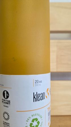 Термокружка Klean Kanteen TKWide Cafe Cap 20oz (592 мл) Marigold (мелкие потертости, царапины)