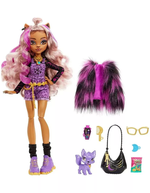 Кукла Monster High — Clawdeen Wolf с питомцем HHK52