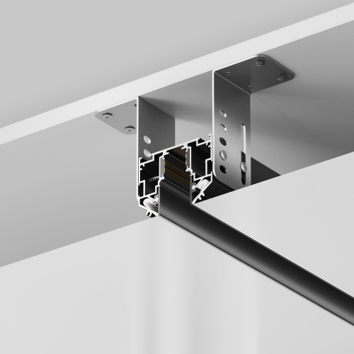 Шинопровод для монтажа Exility в натяжной ПВХ потолок Maytoni Exility Busbar TRX034-SCH-423B 3м