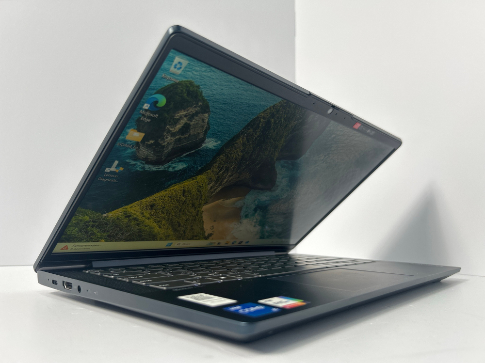 Ноутбук Lenovo IdeaPad 5 14ITL05 (82FE00C4RU)14"/Intel Core i7 1165G7/RAM 16GB/SSD 512GB/Iris Xe graphics/1920*1080/IPS/Windows 11/Подсветка кл-ры: LED/Синий. Состояние: B1