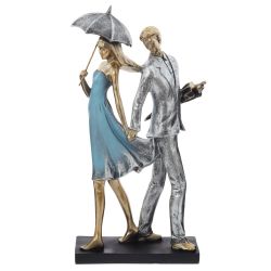 GAEM Фигурка декоративная "Влюбленная пара", L18,8 W9 H36 см