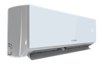 Инверторный кондиционер СOOLBERG Runa Silver CI-18UR1-IN/CI-18UR1-OUT