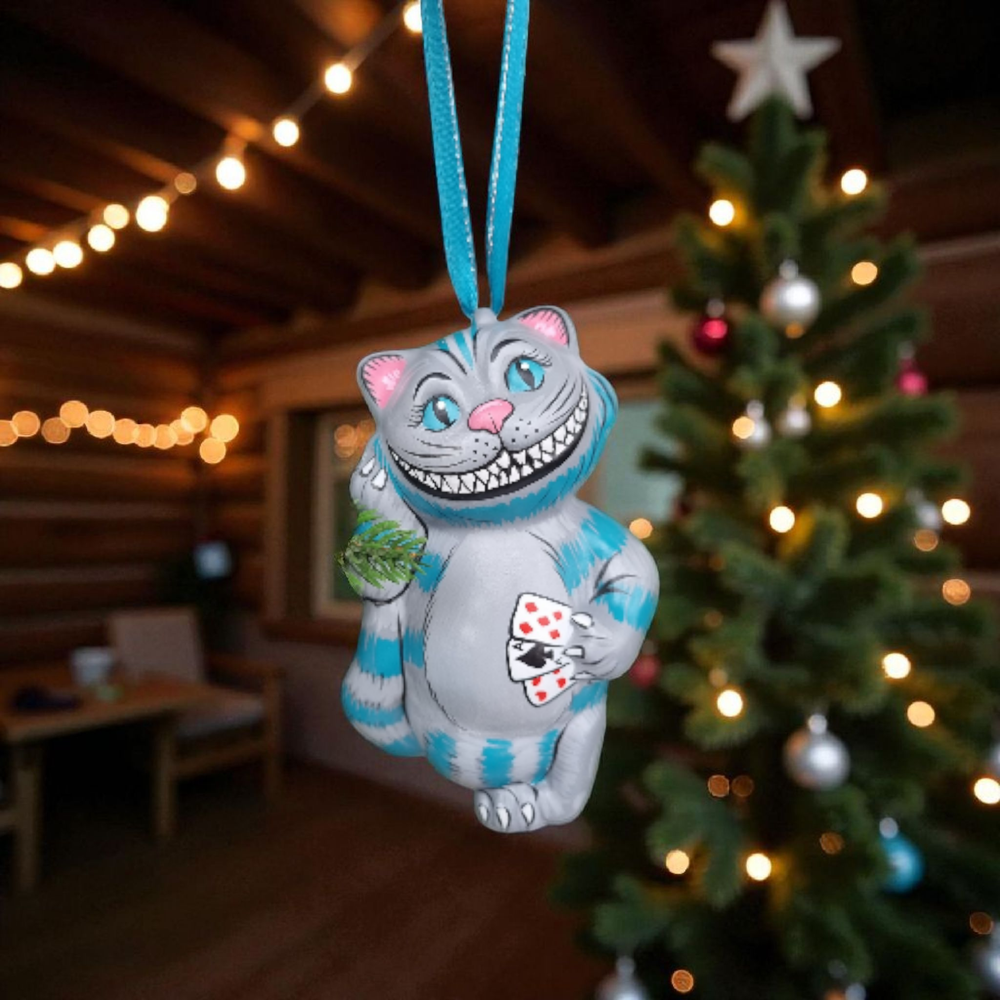 Набор игрушек чеширский кот и кролик из Алисы