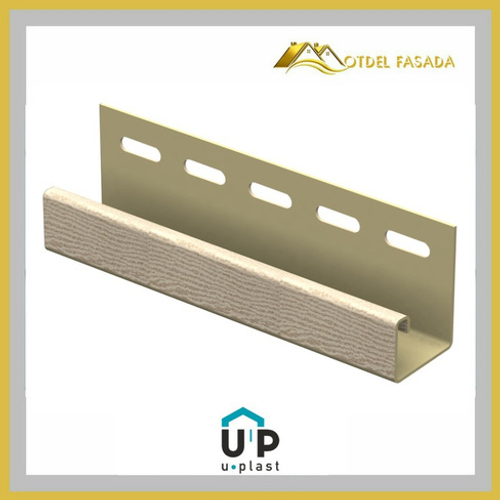 Джей профиль Юпласт ЯСЕНЬ Золотистый 3,05м