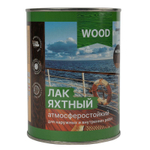 Лак яхтный уралкидный атмосферостойкий матовый FARBITEX PROFI WOOD 0,8 л