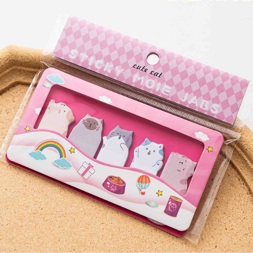 Закладки-стикеры для заметок Котята