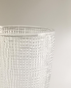 Zara Home стакан из стекла, цвет прозрачный, 10 см · 2296/401