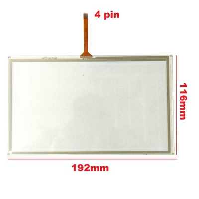 Резистивный тачскрин (сенсорное стекло) для Автомагнитолы Android 8 дюймов универсальный .